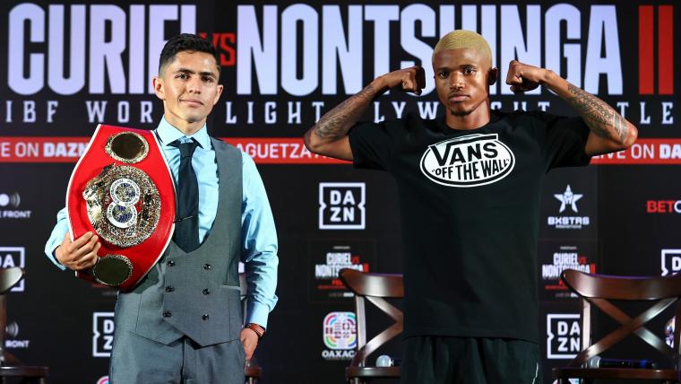 Adrian Curiel vs. Sivenathi Nontshinga 2 full card results, schedule from 2024 boxing fight