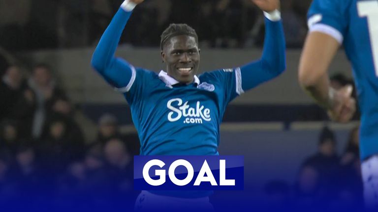 Everton's Onana scores against Palace