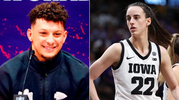 Patrick Mahomes praises Caitlin Clark: Iowa star (and Chiefs fan) could break NCAA scoring record on Super Bowl Sunday