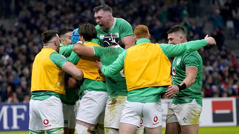 Terrific Ireland claim record win in France in Six Nations opener