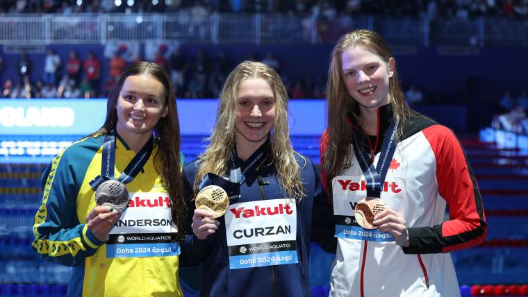 World Aquatics Championships 2024: Swimming results, medal table