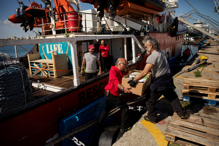 Aid ship to arrive in Gaza as more food and supplies sit on idling trucks in Egypt