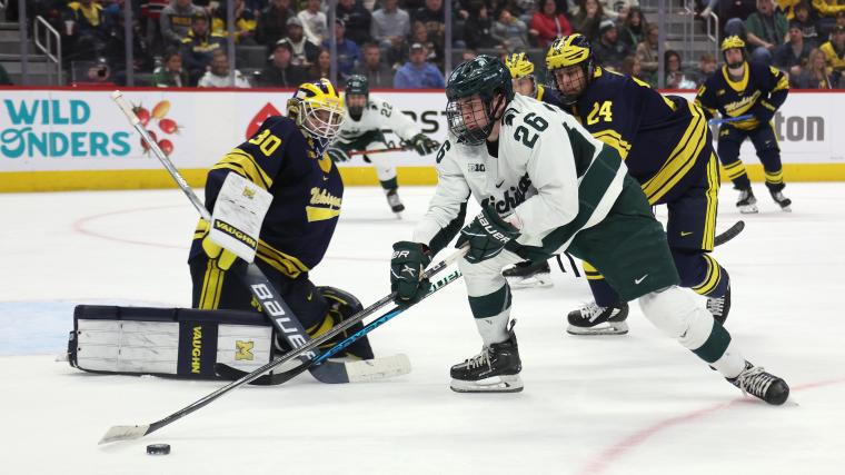 Big Ten men’s hockey tournament semifinals 2024 schedule, TV channel, live streams and more to watch