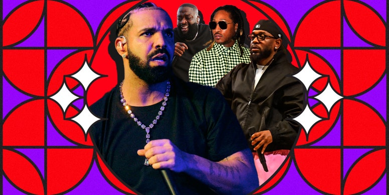 Drake Taunts Kendrick Lamar Again on Diss Song With AI 2Pac and Snoop Dogg Verses