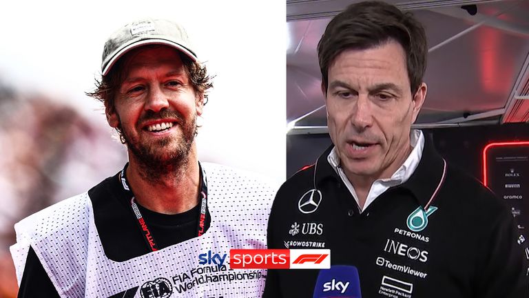 Mercedes boss Toto Wolff reveals Sebastian Vettel is 'flirting' with returning to racing and added Mercedes can't be 'discounted' from those decisions.