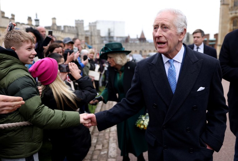 The Royal Family Attend The 2024 Easter Mattins Service