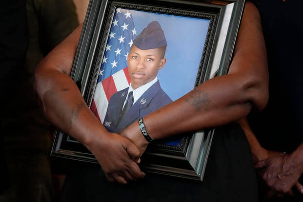 ‘A Lot Has to Be Done’: Slain Airman’s Mom Calls for More Action After Deputy Who Shot Her Son Is Fired