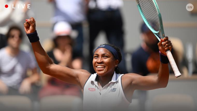 Coco Gauff vs. Iga Swiatek live tennis score, results, highlights from 2024 French Open women’s semifinals