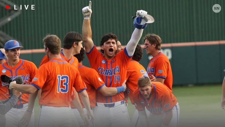 Florida vs. Kentucky baseball live score, updates, highlights from 2024 College World Series knockout game