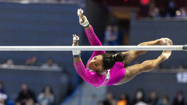 Simone Biles gymnastics schedule: How to watch USA star’s events live at 2024 U.S. Gymnastics Championships