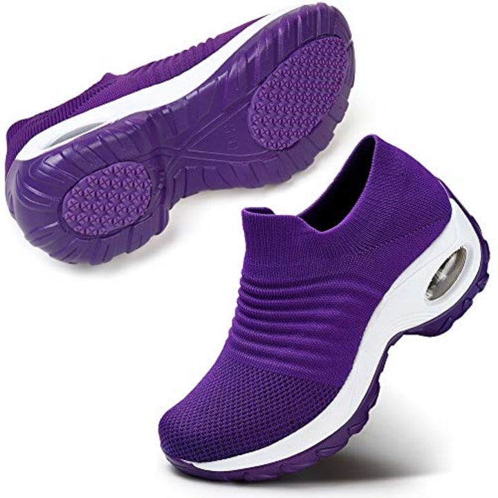 STQ Slip On Mesh Walking Shoes