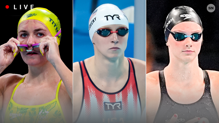 Katie Ledecky 400-meter live results, updates, highlights from 2024 Olympic swimming finals