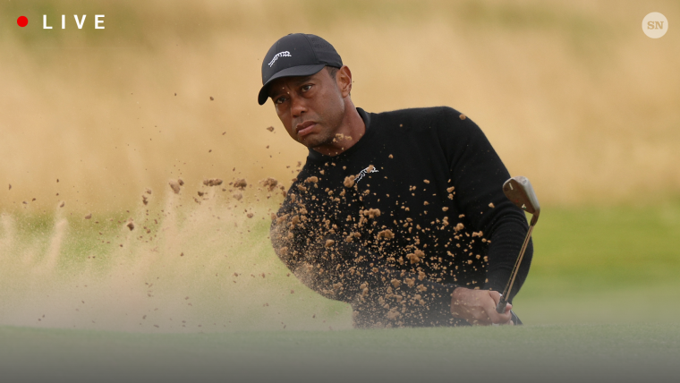 Tiger Woods live score: Updated British Open leaderboard, results, highlights from Thursday’s Round 1