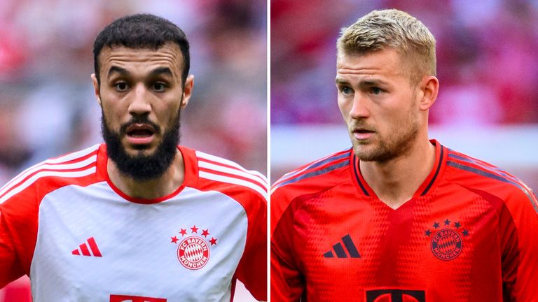 De Ligt and Mazraoui join Man Utd from Bayern Munich