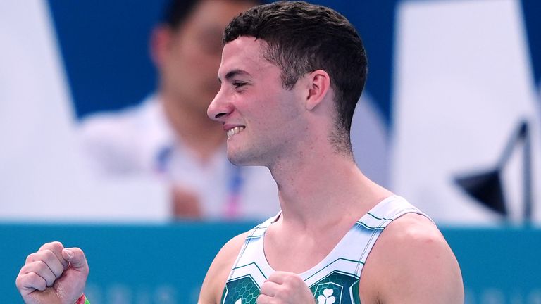 McClenaghan makes history for Ireland with ‘dream’ gymnastics gold