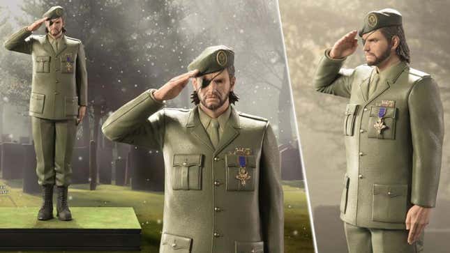 Metal Gear Solid 3’s Famous Salute Is Now A $430 Statue