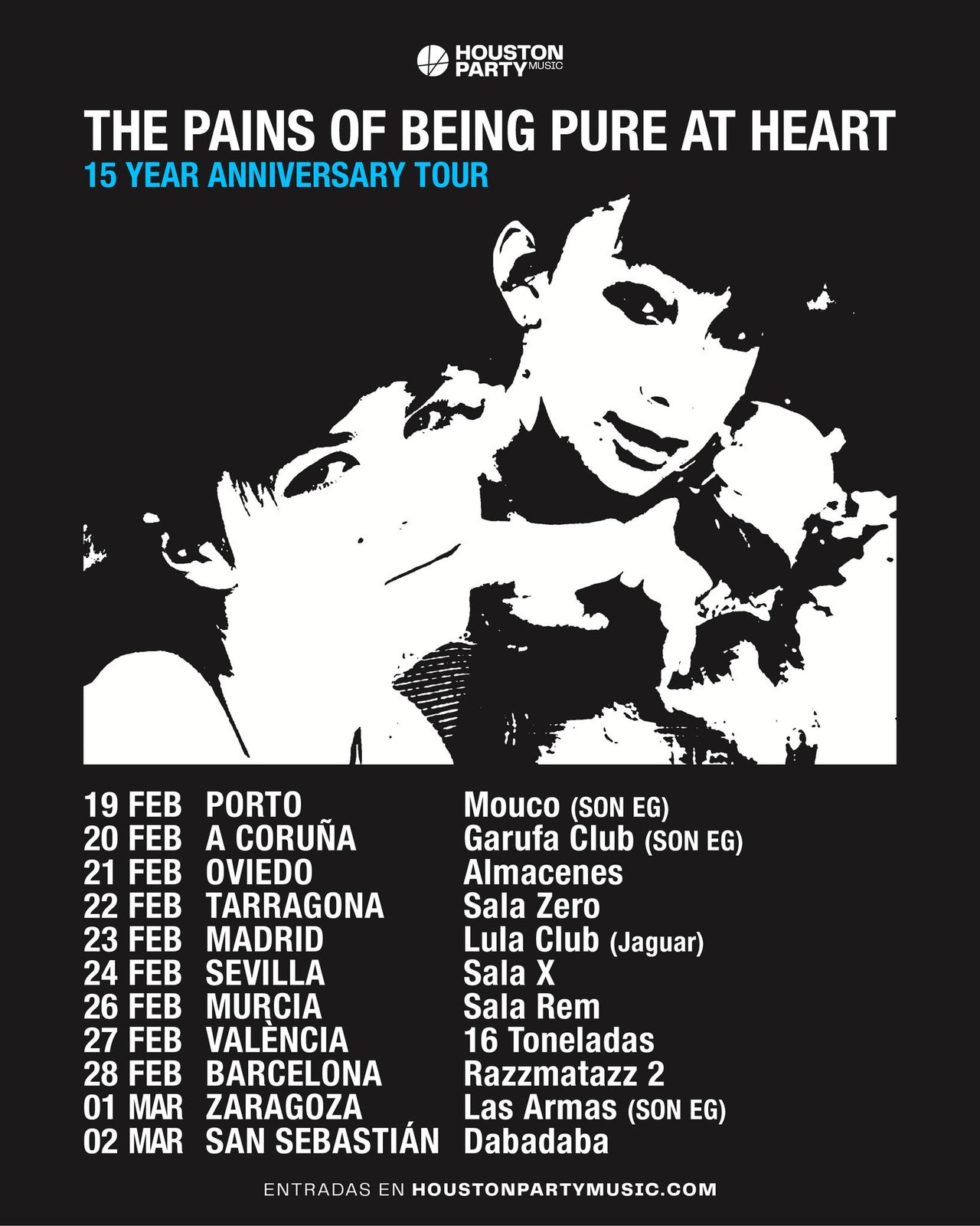 The Pains of Being Pure at Heart to Reunite for Anniversary Tour in 2025