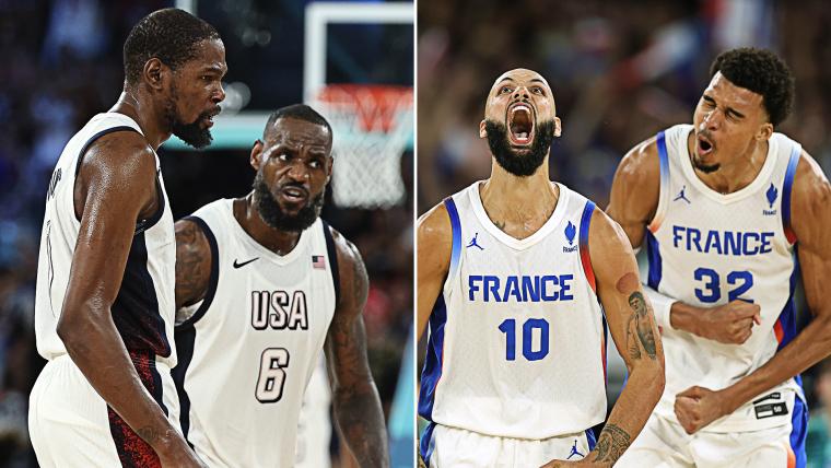 USA vs. France box score: Full stats from 2024 Olympic men’s basketball gold medal game