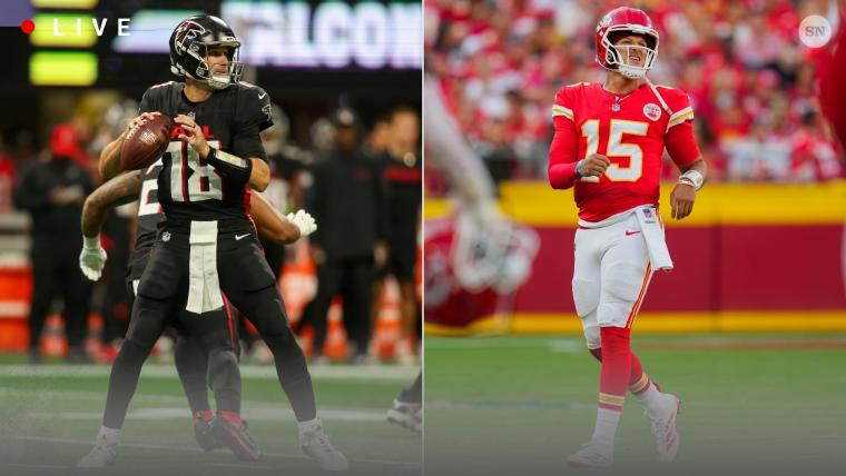 Chiefs vs. Falcons live score, updates, highlights from NFL ‘Sunday Night Football’ game