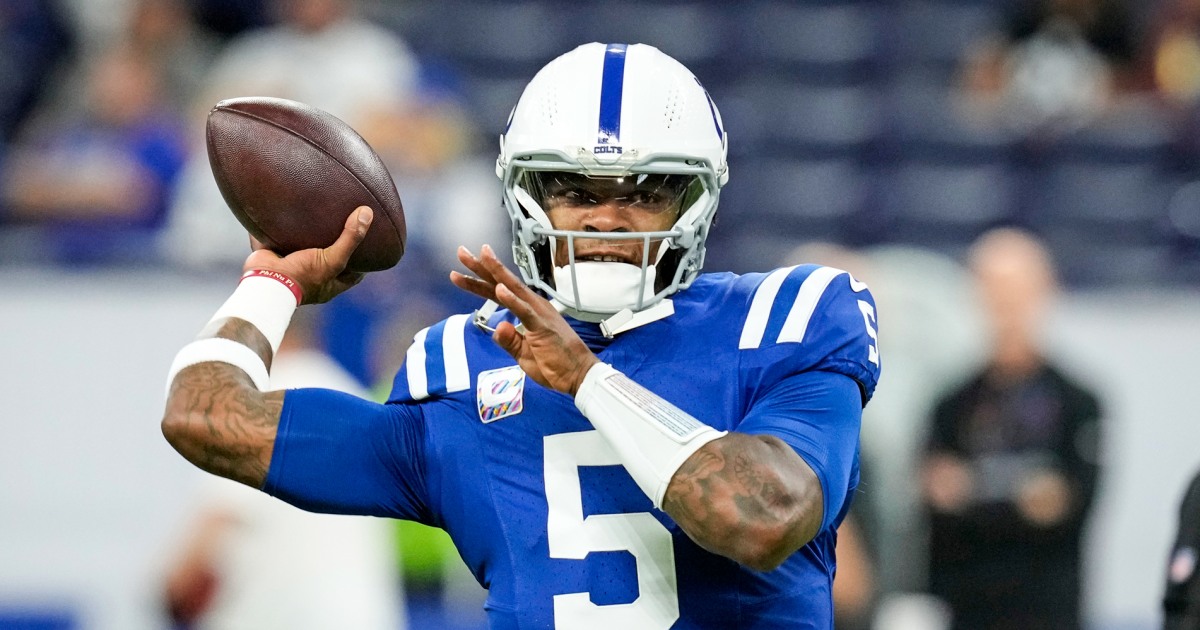 Colts defeat Steelers after losing QB Anthony Richardson to an injury