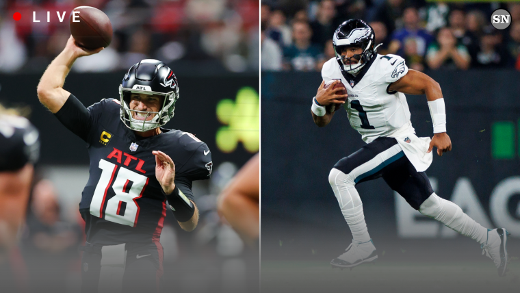 Falcons vs. Eagles live score, updates, highlights from NFL ‘Monday Night Football’ game