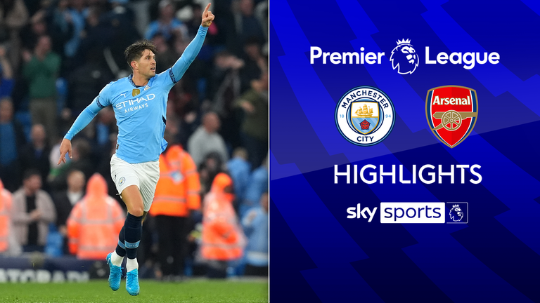 Manchester City's John Stones celebrates scoring their side's second goal of the game during the Premier League match at the Etihad Stadium, Manchester. Picture date: Sunday September 22, 2024.