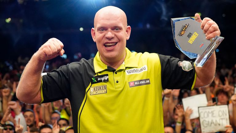 Michael van Gerwen won the Hungarian Darts Trophy