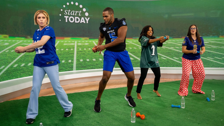 Train like a football player with these workouts you can do at home