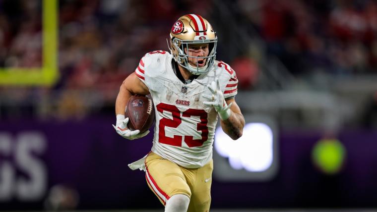 Why is Christian McCaffrey out vs. Jets? 49ers star RB to miss ‘Monday Night Football’ with calf injury