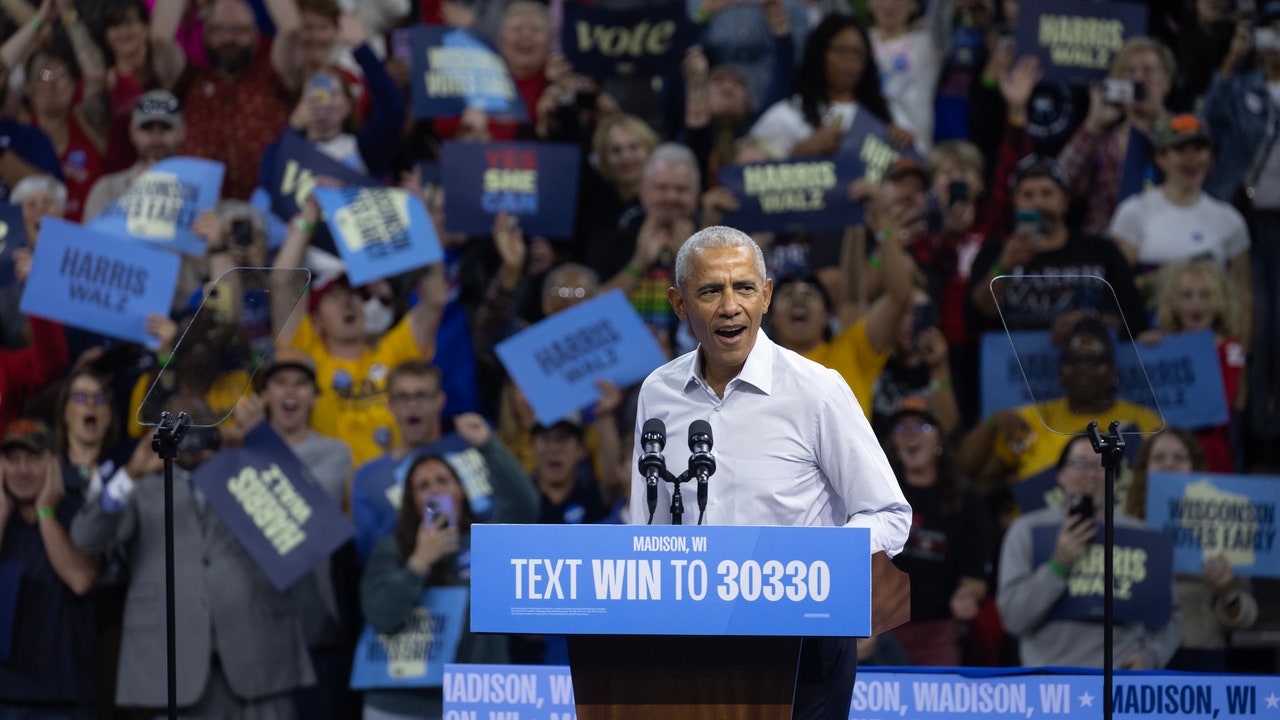 Barack Obama, Introduced by Eminem, Raps “Lose Yourself” at Kamala Harris Rally in Detroit: Watch