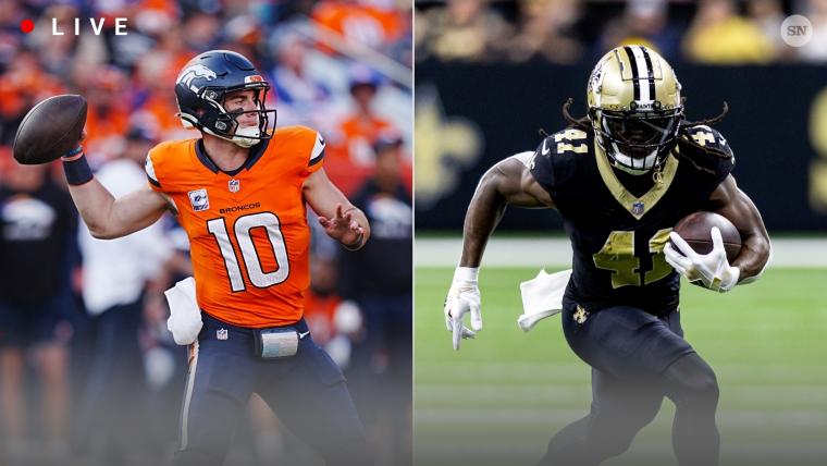 Broncos vs. Saints live score, updates, highlights from NFL ‘Thursday Night Football’ game