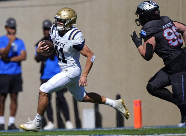 Navy Makes Convincing ‘Statement’ in Blowout of Air Force at Sold Out Falcon Stadium