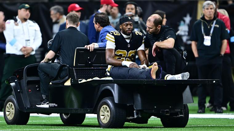 Paulson Adebo injury update: Saints CB carted off field with brutal leg injury during ‘TNF’ vs. Broncos