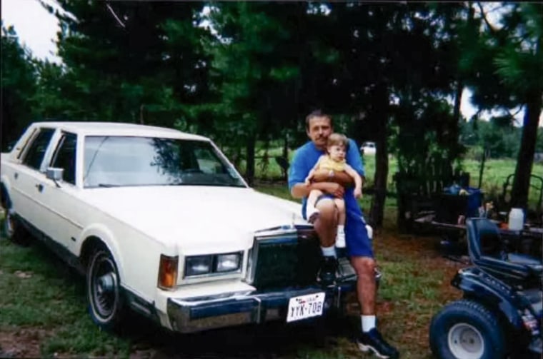 Robert Roberson with his daughter Nikki.