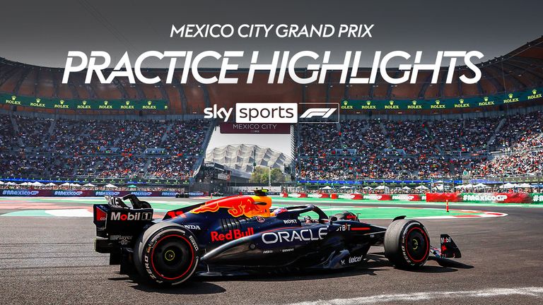 Highlights from Friday's practice sessions at the Mexico City Grand Prix.