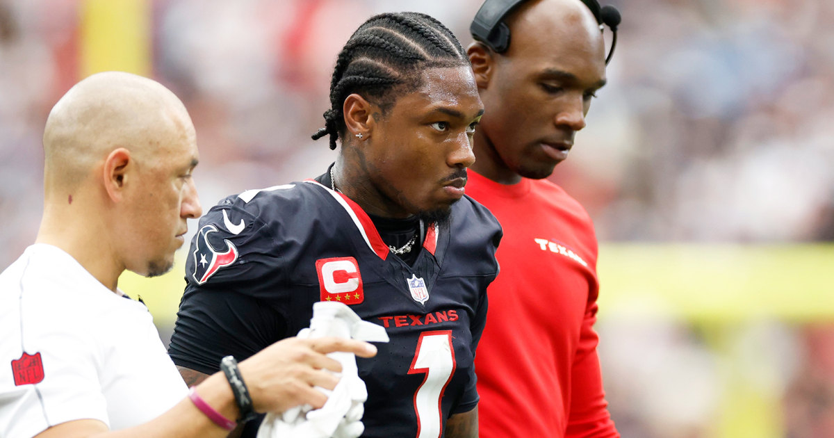 WR Stefon Diggs out for season with torn ACL in blow to Texans’ hopes to contend for title