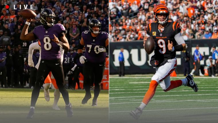 Bengals vs. Ravens live score, updates, highlights from NFL ‘Thursday Night Football’ game