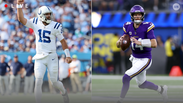 Colts vs. Vikings live score, updates, highlights from NFL ‘Sunday Night Football’ game