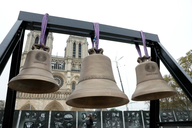 Notre Dame’s bells ring out across Paris for the first time since fire